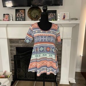 NWT's LulaRoe XS, XXS Perfect T's Southwest Design (2)